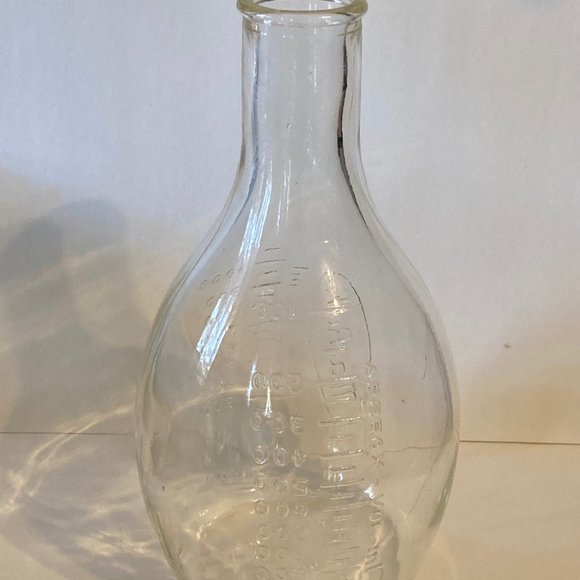 Vintage glass apothecary measure - Picture 2 of 6